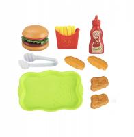 PLEJO Sada potravín HAMBURGER