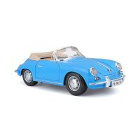 Bburago 1:18 Porsche 356B Cabriolet 1961 Blue