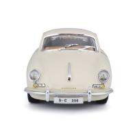 Bburago 1:24 Porsche 356B Coupe (1961) Ivory