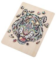 Drevené puzzle Tiger - 132ks