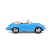 Bburago 1:18 Porsche 356B Cabriolet 1961 Blue