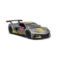 Bburago 1:24 Racing - 2020 Chevrolet Corvette - C8R #4 Yellow