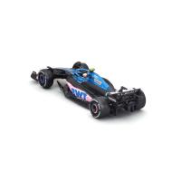 Bburago 1:43 RACE Formula F1 - BWT Alpine F1 Team A523 (2023) #10 (Pierre Gasly) - with dr