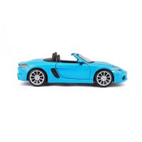 Bburago 1:24 Plus Porsche 718 Boxster Blue