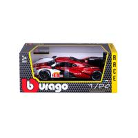 Bburago 1:24 Racing - Porsche 963 - White/Red #5