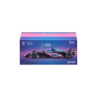 Bburago 1:43 RACE Formula F1 - BWT Alpine F1 Team A523 (2023) #31 (Esteban Ocon) - with dr