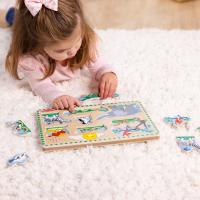 MELISSA & DOUG PUZZLE SE ZVUKOVÝMI EFEKTY