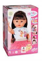 Staršia sestrička BABY born Play & Style, brunetka , 43 cm