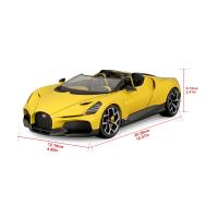 Bburago 1:18 TOP - Bugatti Mistral - Yellow