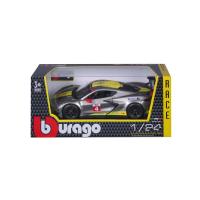 Bburago 1:24 Racing - 2020 Chevrolet Corvette - C8R #4 Yellow