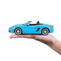 Bburago 1:24 Plus Porsche 718 Boxster Blue