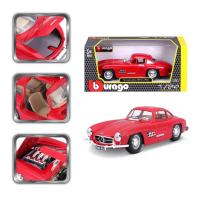 Bburago 1:24 Mercedes Benz 300SL Red