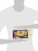 Bburago 1:24 Fiat 500 F 1965 Yellow