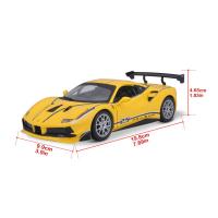 Bburago 1:24 Ferrari Racing 488 Challenge Yelow