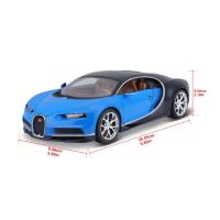 Bburago 1:18 Plus Bugatti Chiron blue/deep blue