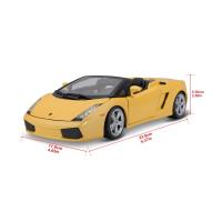 Bburago 1:18 Lamborghini Gallardo Spyder yellow