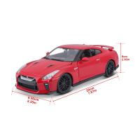 Bburago 1:24 Plus Nissan GT-R Red