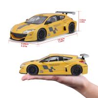 Bburago 1:24 Renault Mégane Trophy Metallic Yellow