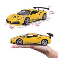 Bburago 1:24 Ferrari Racing 488 Challenge Yelow