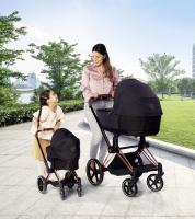 Kočárek Cybex Black 3 v1 pro panenky 36-42 cm