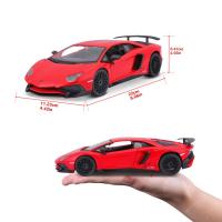 Bburago 1:24 Plus Lamborghini Aventador LP 750-4 SV Red