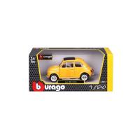 Bburago 1:24 Fiat 500 F 1965 Yellow