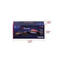 Bburago 1:43 RACE Formula F1 - Red Bull Racing RB19 (2023) #1 (Max Verstappen) - with driv