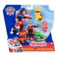 LABKOVÁ PATROLA FIRE RESCUE VOZIDLO MULTIBALENIE FIGÚROK