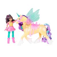 UNICORN ACADEMY KOUZELNÁ KŘÍDLA  LEAF & AVA 11CM