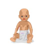 BABY born Plienky, duopak, 36 cm
