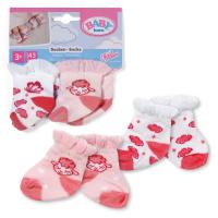 BABY born Ponožky pastelové (2 páry), 2 druhy, 43 cm