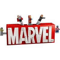 Logo MARVEL a minifigurky