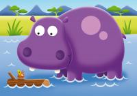 Moje první puzzle Na safari 2/3/4/5 dílků