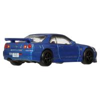 Hot Wheels prémiové auto - car culture - NISSAN SKYLINE R34 GTR