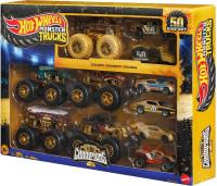 HW MONSTER TRUCKS BIGFOOT 50. VÝROČIE SET ANGLIČÁKOV & TRUCKOV