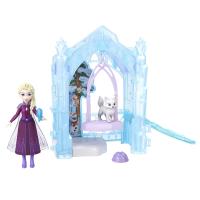 FROZEN MALÁ BÁBIKA ELSA A JEJ ĽADOVÁ SKRÝŠ HERNÝ SET