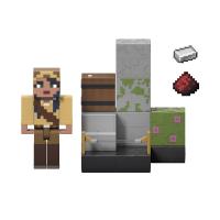 Minecraft 8CM FIGÚRKA S HERNOU AKCIOU - SKELETON SCARE TRAP