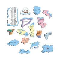 SVĚT POLITICKÁ MAPA 107 d. EDU Puzzle