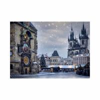 ZIMNÍ ORLOJ 1000 Puzzle TRAVEL