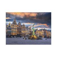 BÚRKA NAD ANTVERPAMI 1000 neón Puzzle