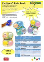 PlayFoam Boule 4pack-Trblietavé