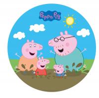 Vodní podložka na hraní splash pad Peppa Pig, průměr 150cm