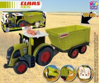 Traktor s přívěsem CLAAS KIDS AXION 870 + CARGOS 750