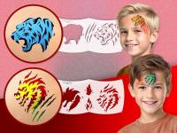 My First FacePaint - Tiger & Dragon