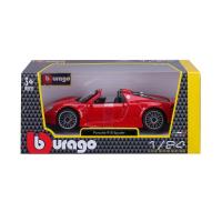 Bburago 1:24 Plus Porsche 918 Spyder Red