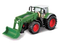 Bburago ASST 10 cm Farmářský traktor s čelním nakladačem, mix (12 ks)  