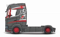 Bburago 1:43 Haulers Custom Cabs Scania 770S Grey