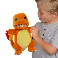 Charmander - šľahajúci plameň - interaktívny plyš NEW