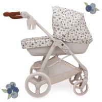 Bella 2in1 Doll Pram, Blueberry