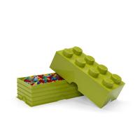 LEGO úložný box 8 - světle zelená